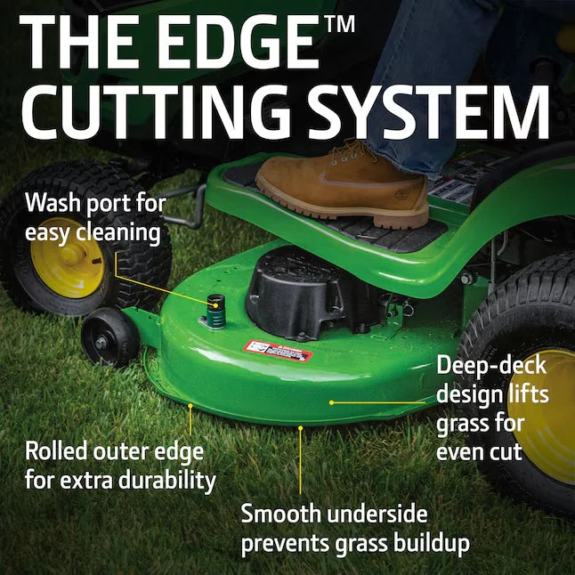 John Deere S170 48-in 24 -HP V-twin Gas Riding lawn mower