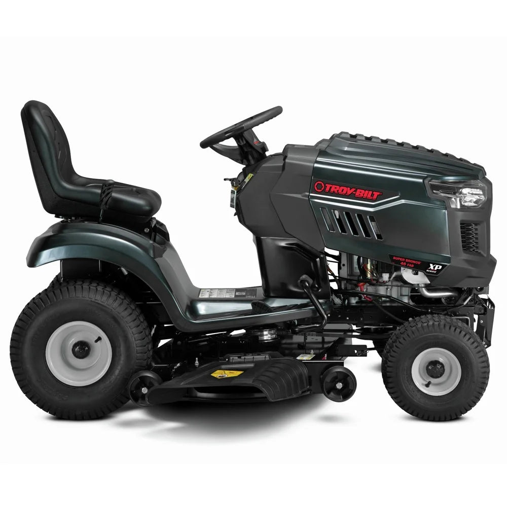Troy-Bilt Super Bronco XP 46 in. Fabricated Deck 22 HP V-Twin Kohler 7000 Series Engine Hydrostatic Drive Gas Riding Lawn Tractor