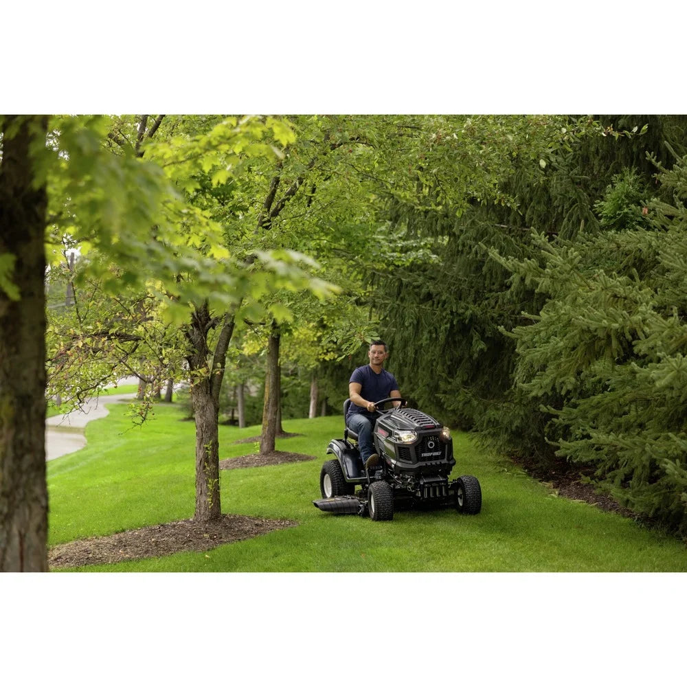 Troy-Bilt Super Bronco XP 46 in. Fabricated Deck 22 HP V-Twin Kohler 7000 Series Engine Hydrostatic Drive Gas Riding Lawn Tractor