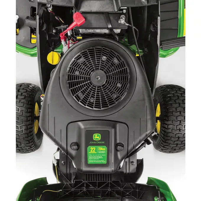 John Deere S140 48 in. 22 HP V-Twin Gas Hydrostatic Riding Lawn Mower